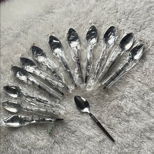 Vintage EKCO Eterna Floral Danish modern Style tablespoons- NEW in plastic